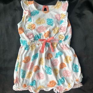 Burt’s Bees Seashell Romper